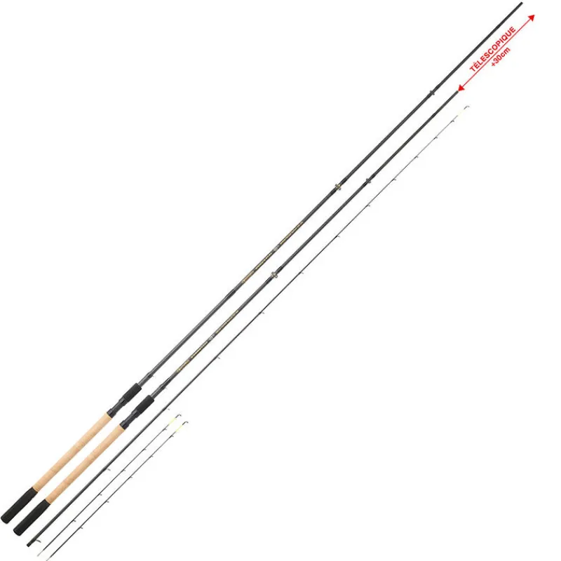 GARBOLINO Cannes Feeder-Canne Essential X-tend Bream 3m60 à 3m90