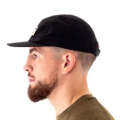 TRAKKER Casquettes, Bonnets Et Chapeaux|Vêtements-Casquette CR 5 Panel Black Cap