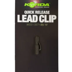 KORDA Acc.Montages/Hameçons-Clip plomb carpe quick release lead clips - 10 stuck