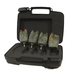 MACK2 Détection-Coffret 3 Détecteurs + Centrale Carp Addict Camo (Vert, Rouge et Bleu)