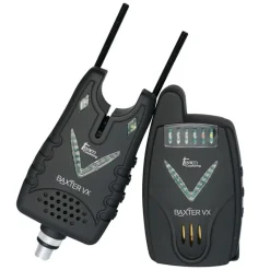 TEAM CARPFISHING Détection-Coffret 4 détecteurs carpe baxter vx + centrale