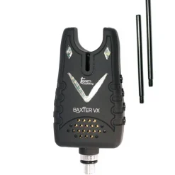 TEAM CARPFISHING Détection-Coffret 4 détecteurs carpe baxter vx + centrale