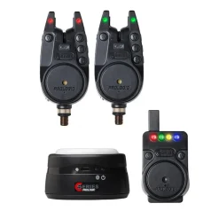 PROLOGIC Détection-Coffret de détecteurs + 1 Centrale + 1 Bivvy Light Sans Fil C-Series Alarm 2+1+1