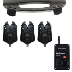 CARPSOUNDER Détection-Coffret détecteurs carpe set 3 roc xrs avec centrale