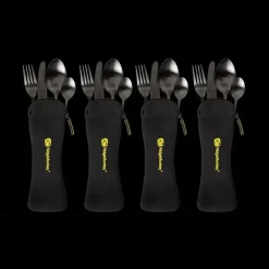 RIDGE MONKEY Bivouac/Confort-Couverts DLX Cutlery Set Four Pack
