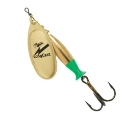 MEPPS Leurres|Leurres À Truite-Cuillère Tournante Aglia Longcast Or (x1)