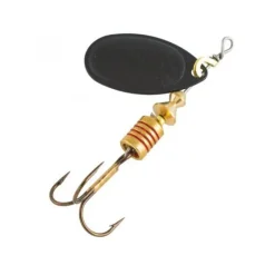 MEPPS Leurres À Truite|Leurres-Cuillère Tournante Aglia Noire