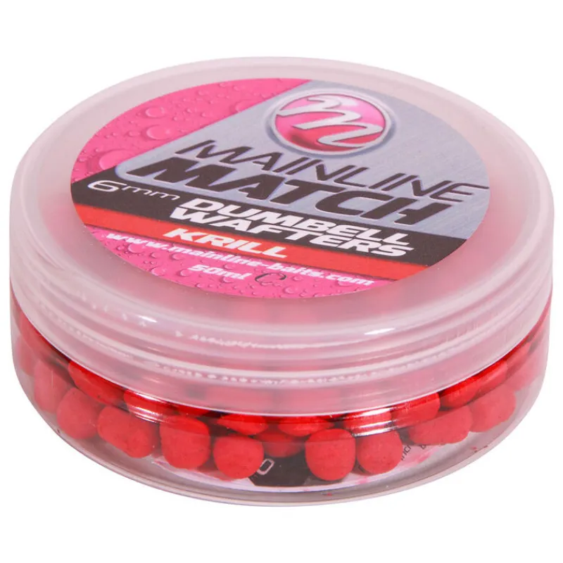 MAINLINE Appâts / Amorces-Dumbell Match Dumbell Wafters Red Krill