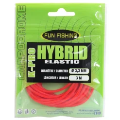 FUN FISHING Montages Elastiques-Elastiques pleins K-Pro Hybrid Elastic