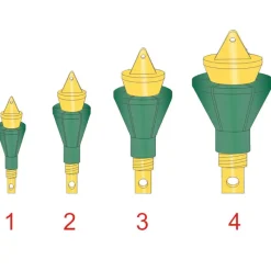 STONFO Montages Elastiques-Embase pour canne à coup réglable