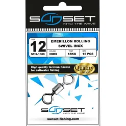 SUNSET Montages / Hameçons-Emerillon Rolling Swivel Inox
