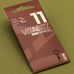 OMC Acc.Montages/Hameçons-Emerillons à Anneaux Vitabitz Ring Swivels (8x)