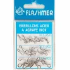 FLASHMER Découverte Pêche En Mer|Montages / Hameçons-Emerillons agrafes kit de 12 émerillons inox