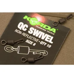 KORDA Acc.Montages/Hameçons-Emerillons carpe kwick change swivel (x10)