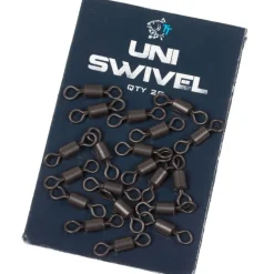 NASH Acc.Montages/Hameçons-Emerillons carpe uni swivel (x10)