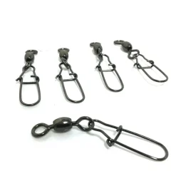 OVERFIGHT Acc. Montage / Hameçons-Emerillons silure power swivel and snap (x5)