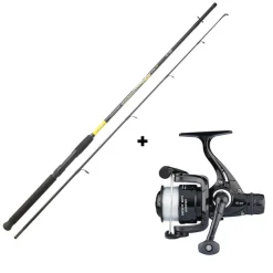 SERT Packs Et Ensembles-Ensemble Canne Fish Instinct Symphony Spincast 2.10m, 10-30g + Moulinet Meka Efi 201 Rd + Nylon 0.23mm
