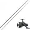 TEAM CARPFISHING Ensembles|Découverte Pêche À La Carpe-Ensemble carpe 12' 3lbs dark water canne + moulinet