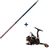 GARBOLINO Packs & Ensembles-Ensemble Canne Téléréglable 3m80 + Moulinet 800