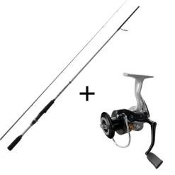 MAJOR CRAFT Packs Et Ensembles-Ensemble Spinning Kahory Combo Canne 762m+ 2.29m, 7-35g + Moulinet KRS3000