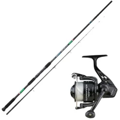 SUNSET Packs Et Ensembles-Ensemble Seaboss SW 2.10m, 100-200g + Moulinet Sunhopper SWF 501Fd