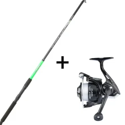 SERT Packs Et Ensembles-Ensemble Télescopique Fish Instinct Energy Telespin 2.70m, 40-80g + Moulinet Meka Efi 4000Fd