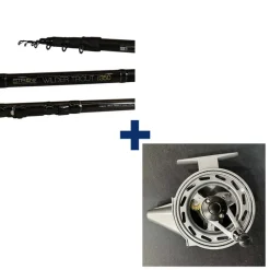 PACIFIC PECHE Packs & Ensembles-Ensemble WILDER ADJUST FE350 5-15G + MOULINET VIPER TOC 75