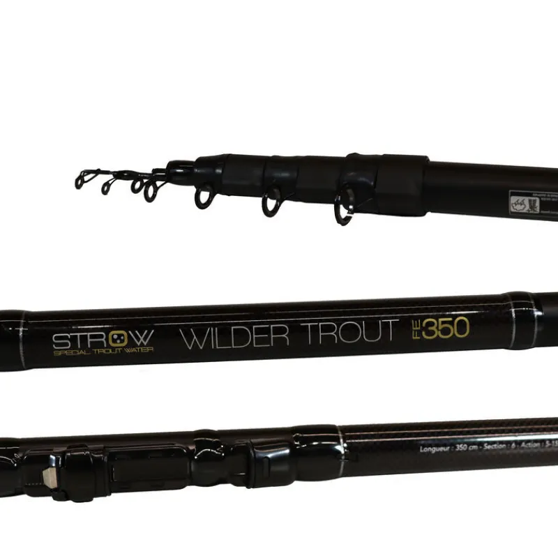 PACIFIC PECHE Packs & Ensembles-Ensemble WILDER ADJUST FE350 5-15G + MOULINET VIPER TOC 75