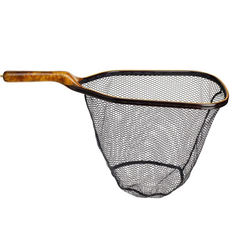 DAIWA Epuisettes|Épuisettes Et Mesures-Epuisette raquette daïwa silvercreek rectangulaire manche décentré