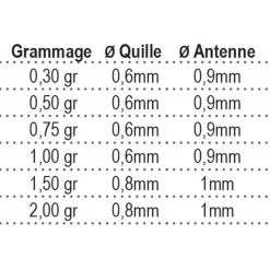 FUN FISHING Flotteurs-Flotteur coup br3