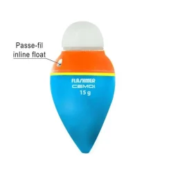 FLASHMER Montages / Hameçons-Flotteur Electrique Cemoi Vert/Rouge