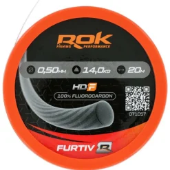 ROK Acc.Montages/Hameçons-Fluorocarbon Furtiv R 20m