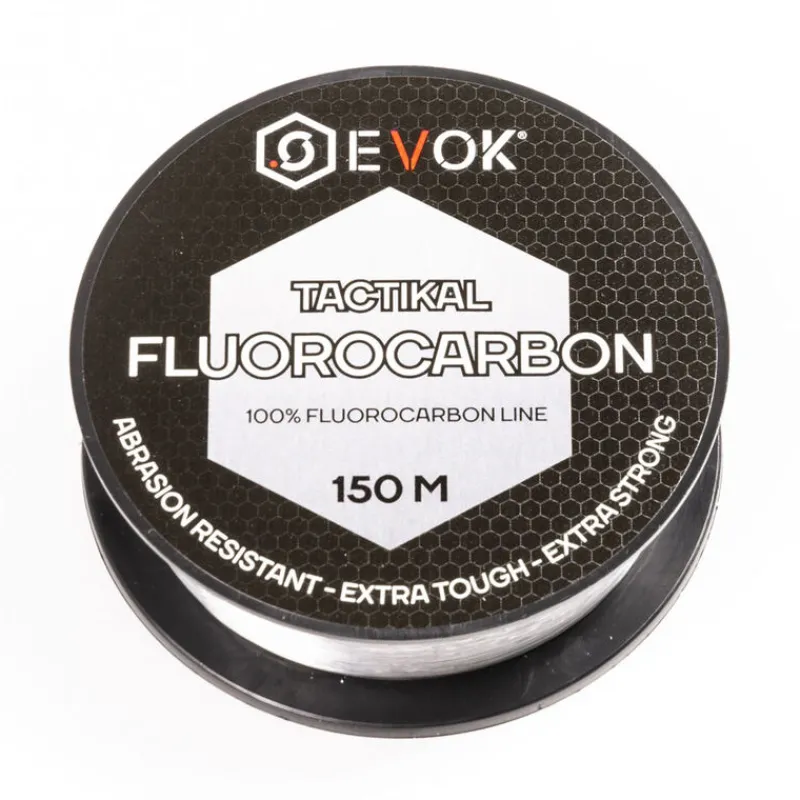 EVOK Tresses, Nylons, Fluorocarbones-Fluorocarbone Tactikal Fluorocarbon 150m