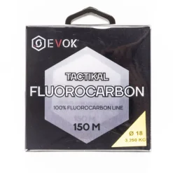EVOK Tresses, Nylons, Fluorocarbones-Fluorocarbone Tactikal Fluorocarbon 150m