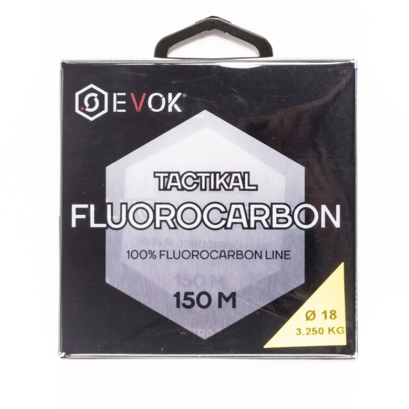 EVOK Tresses, Nylons, Fluorocarbones-Fluorocarbone Tactikal Fluorocarbon 150m
