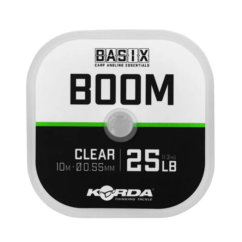 KORDA Filaments-Fluorocarbone Basix Boom Clear