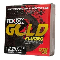 GRAUVELL Tresses, Nylons, Fluorocarbones|Filaments-Fluorocarbone TEKLON Gold (137m)