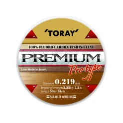 TORAY Tresses, Nylons, Fluorocarbones-Fluorocarbone Premium 50m