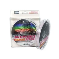 ASSO Tresses, Nylons, Fluorocarbones-Flurocarbone Invisible Pink 30m