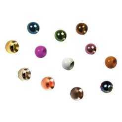 JMC Fly Tying-Fly tying billes laiton  (x25) 3,2 mm