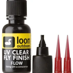 LOON Fly Tying-Fly tying outdoors uv clear fly finish - flow (1/2 oz)