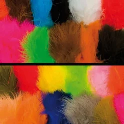 JMC Fly Tying-Fly tying plumes marabout large