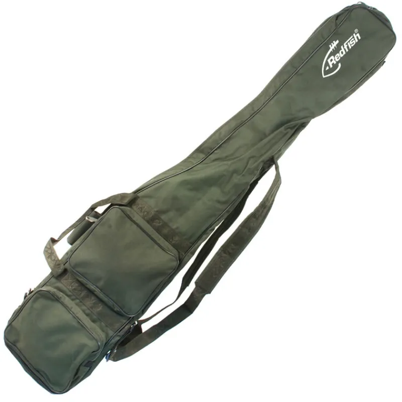 REDFISH Bagagerie, Rangement, Transport|Découverte Pêche Du Carnassier-Fourreau 3 Cannes Luxe 2 Poches