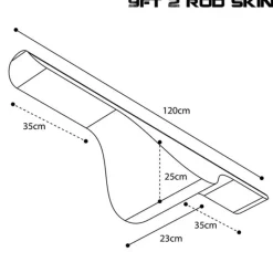 NASH Bagagerie/Rangement-Fourreau Scope OPS Hi Protect 9ft 2 Rod Skin