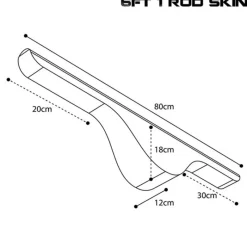 NASH Bagagerie/Rangement-Fourreaux Scope OPS Hi Protect 6ft 1 Rod Skin