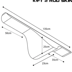 NASH Bagagerie/Rangement-Fourreaux Scope OPS Hi Protect 10ft 2 RodSkin