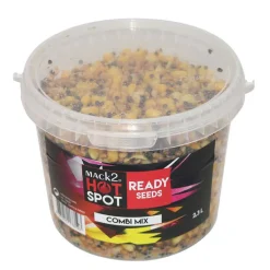 MACK2 Découverte Pêche À La Carpe|Appâts Et Fabrication-Graine cuite carpe ready made combi mix 2.3l