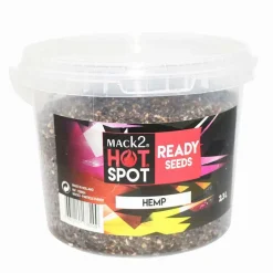 MACK2 Découverte Pêche À La Carpe|Appâts Et Fabrication-Graine cuite carpe ready made hemp 2.3l