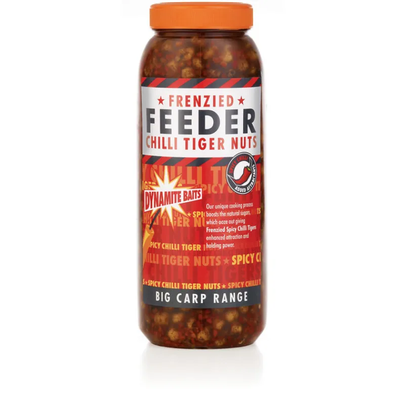 DYNAMITE BAITS Appâts Et Fabrication-Graines cuites carpe frenzied chilli tiger nuts jar