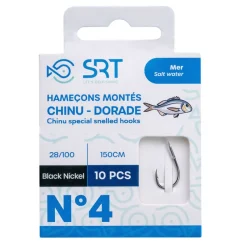 SERT Montages / Hameçons-Hameçon Monté Chinu Spécial Daurade 150cm